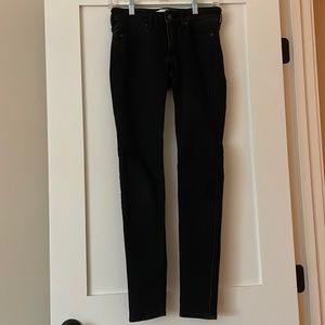 Abercrombie super skinny black jeans